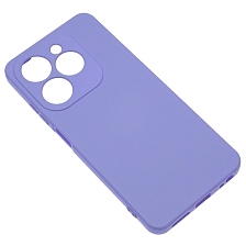 Чехол накладка NANO для INFINIX HOT 40i, Smart 8, SMART 8 Plus, силикон, бархат, цвет сиреневый Чехол накладка NANO для INFINIX HOT 40i, Smart 8, SMART 8 Plus, силикон, бархат, цвет сиреневый