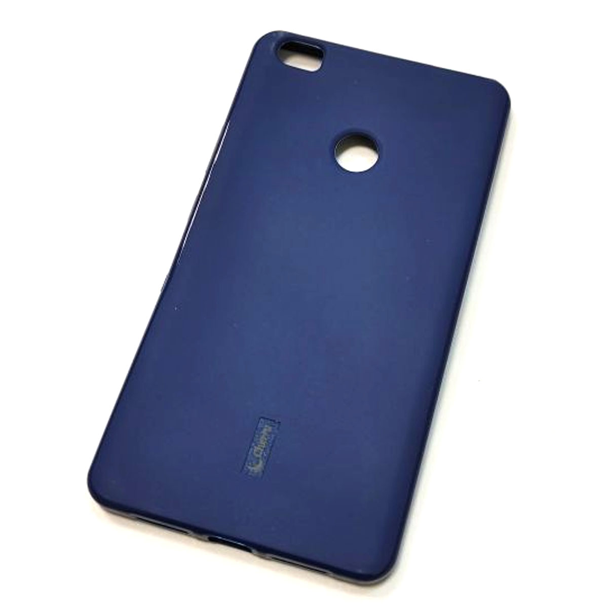 Чехол накладка для XIAOMI MI MAX, силикон, цвет синий