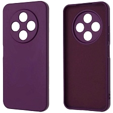 Чехол накладка NANO для TECNO Spark 30C 4G, защита камеры, силикон, бархат, цвет фиолетовый Чехол накладка NANO для TECNO Spark 30C 4G, защита камеры, силикон, бархат, цвет фиолетовый