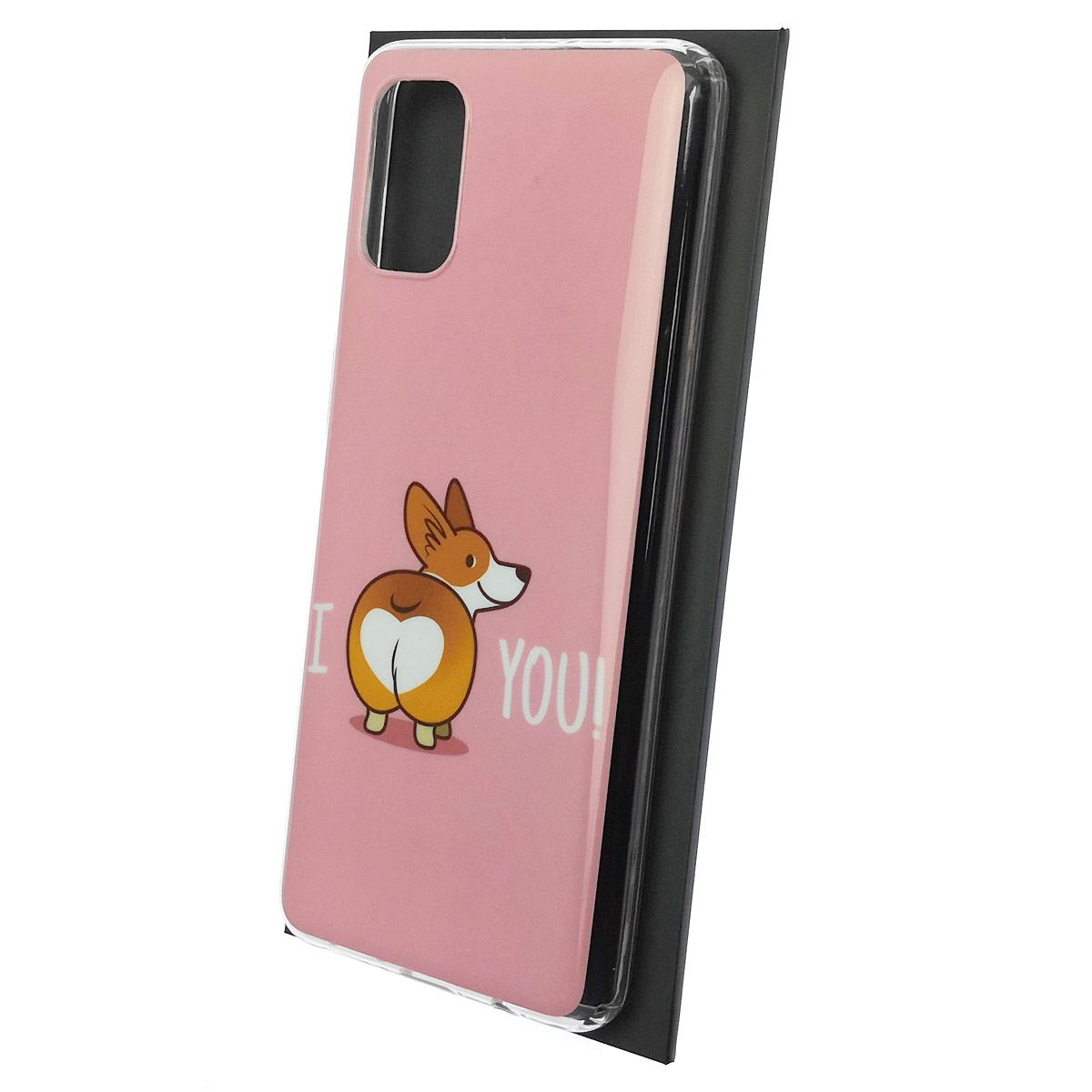 Чехол накладка Vinil для SAMSUNG Galaxy M51 (SM-515), силикон, рисунок I love you