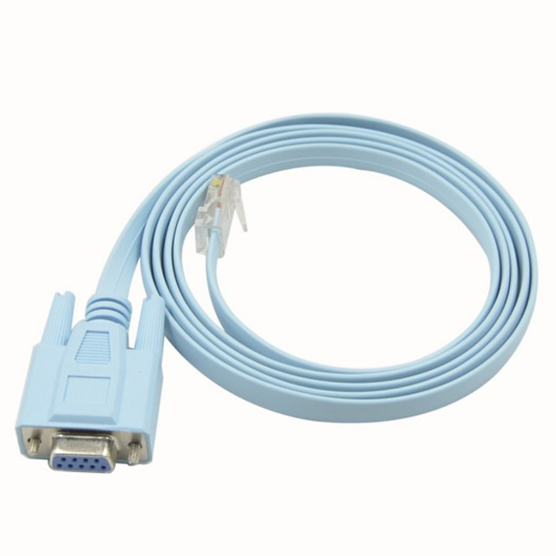 Кабель RJ45 Cat5e Cat6 к RS232 DB9 (1,5 м).