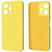 Чехол накладка NANO для XIAOMI Redmi 12 4G, защита камеры, силикон, бархат, цвет желтый Чехол накладка NANO для XIAOMI Redmi 12 4G, защита камеры, силикон, бархат, цвет желтый