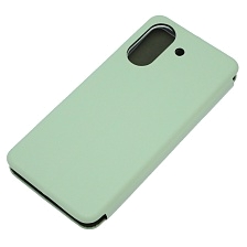 Чехол книжка STYLISH для XIAOMI Redmi 13C, XIAOMI POCO C65, экокожа, визитница, цвет светло фисташковый Чехол книжка STYLISH для XIAOMI Redmi 13C, XIAOMI POCO C65, экокожа, визитница, цвет светло фисташковый