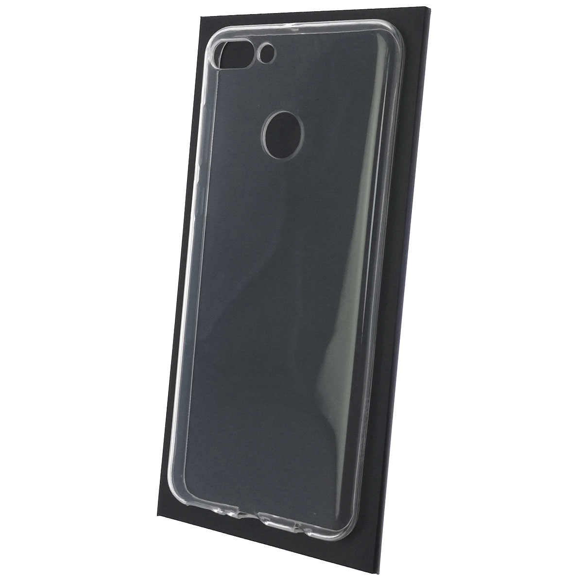 Чехол накладка для HUAWEI Y9 2018, силикон, цвет прозрачный