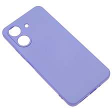 Чехол накладка NANO для XIAOMI Redmi 13C, XIAOMI POCO C65, защита камеры, силикон, бархат, цвет сиреневый Чехол накладка NANO для XIAOMI Redmi 13C, XIAOMI POCO C65, защита камеры, силикон, бархат, цвет сиреневый