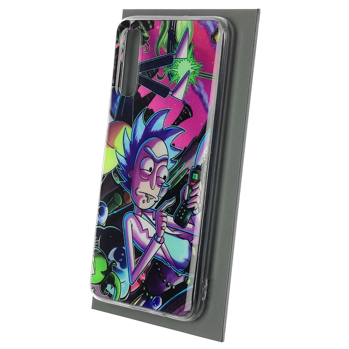 Чехол накладка для SAMSUNG Galaxy A50 (SM-A505), A30s (SM-A307), A50s (SM-A507), силикон, рисунок Безумный Рик Чехол накладка для SAMSUNG Galaxy A50 (SM-A505), A30s (SM-A307), A50s (SM-A507), силикон, рисунок Безумный Рик