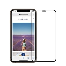 Защитное стекло Lito (премиальное качество) "5D" для APPLE iPhone 11, XR (6.1"), цвет канта черный.