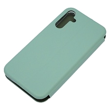 Чехол книжка STYLISH для SAMSUNG Galaxy A15, экокожа, визитница, цвет мятный Чехол книжка STYLISH для SAMSUNG Galaxy A15, экокожа, визитница, цвет мятный