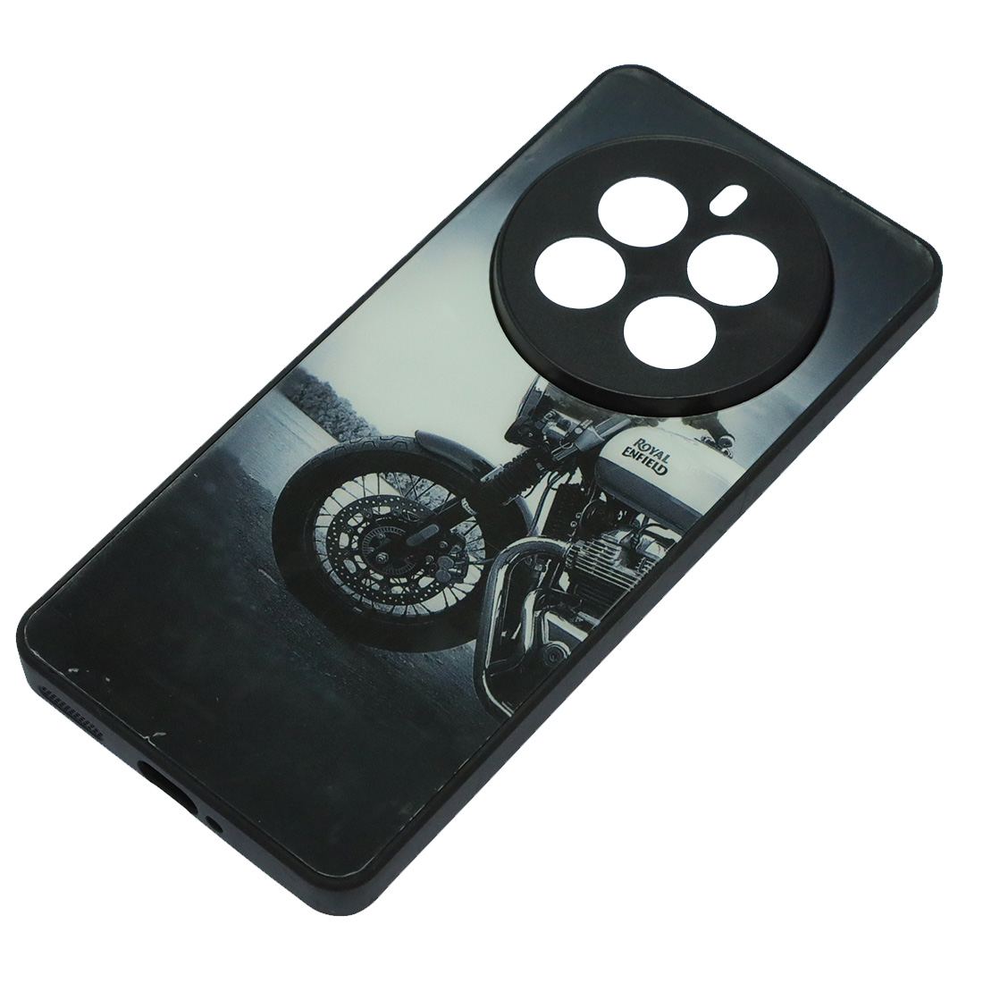 Чехол накладка для Realme 12 Pro, защита камеры, пластик, силикон, рисунок Royal ENFIELD Чехол накладка для Realme 12 Pro, защита камеры, пластик, силикон, рисунок Royal ENFIELD