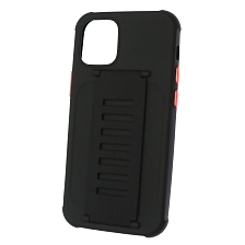Чехол накладка LADDER NANO для APPLE iPhone 12 mini (5.4), силикон, держатель, цвет черный Чехол накладка LADDER NANO для APPLE iPhone 12 mini (5.4), силикон, держатель, цвет черный