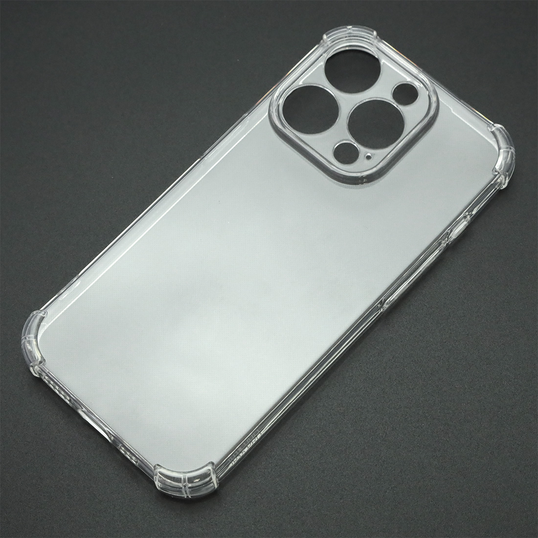 Чехол накладка для APPLE iPhone 15 Pro (6.1"), защита камеры, усиленные края, силикон, прозрачный Чехол накладка для APPLE iPhone 15 Pro (6.1"), защита камеры, усиленные края, силикон, прозрачный