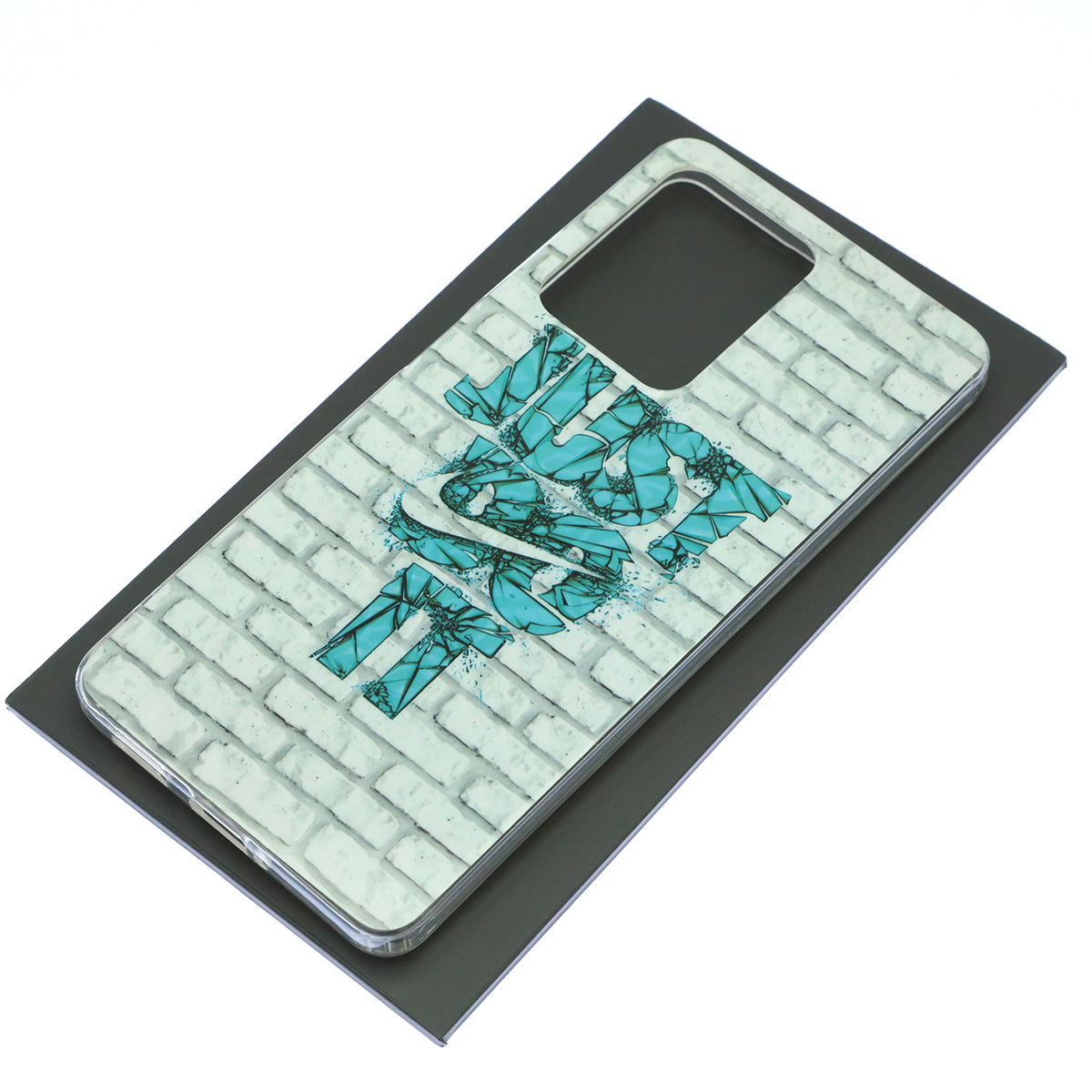 Чехол накладка для XIAOMI Redmi Note 12 Pro Plus 5G, силикон, глянцевый, рисунок JUST DO IT