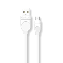 Кабель EARLDOM EC-108M USB micro USB, 2.4А, длина 1 метр, силикон, цвет белый Кабель EARLDOM EC-108M USB micro USB, 2.4А, длина 1 метр, силикон, цвет белый