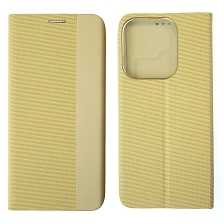 Чехол книжка MESH для TECNO Spark 10, 10C, текстиль, силикон, бархат, визитница, цвет золотистый Чехол книжка MESH для TECNO Spark 10, 10C, текстиль, силикон, бархат, визитница, цвет золотистый
