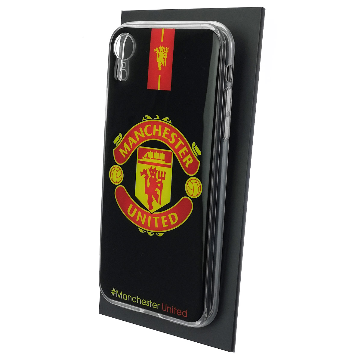 Чехол накладка для APPLE iPhone XR, силикон, глянцевый, рисунок Manchester United Чехол накладка для APPLE iPhone XR, силикон, глянцевый, рисунок Manchester United