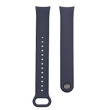 Ремешок на запястье, браслет для XIAOMI Mi Band 8, силикон, цвет темно синий Ремешок на запястье, браслет для XIAOMI Mi Band 8, силикон, цвет темно синий