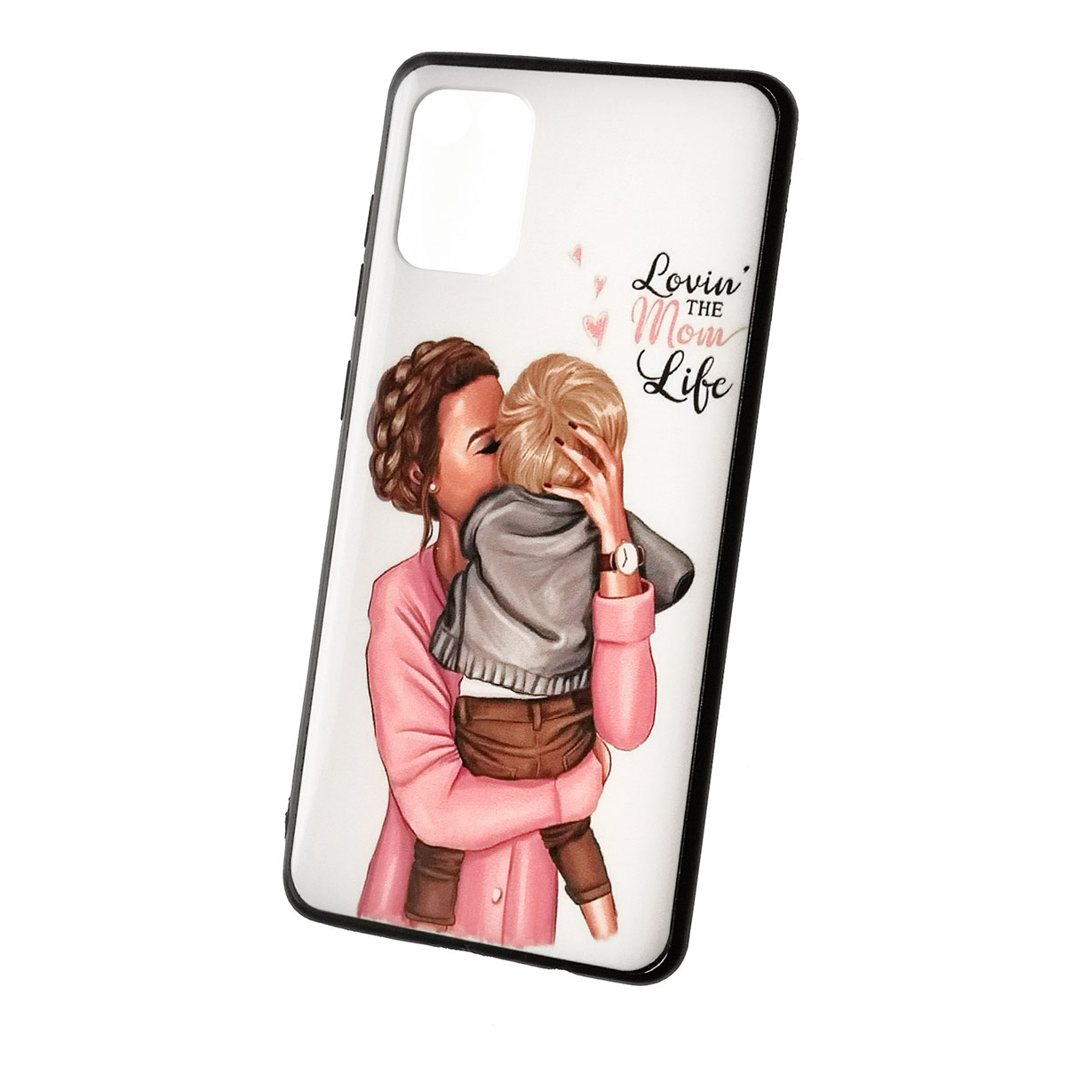 Чехол накладка для SAMSUNG Galaxy A71 (SM-A715), силикон, рисунок LOVIN THE MOM LOVE. Чехол накладка для SAMSUNG Galaxy A71 (SM-A715), силикон, рисунок LOVIN THE MOM LOVE.