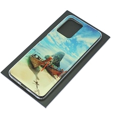 Чехол накладка для XIAOMI Redmi Note 12 4G, силикон, глянцевый, рисунок Пляж