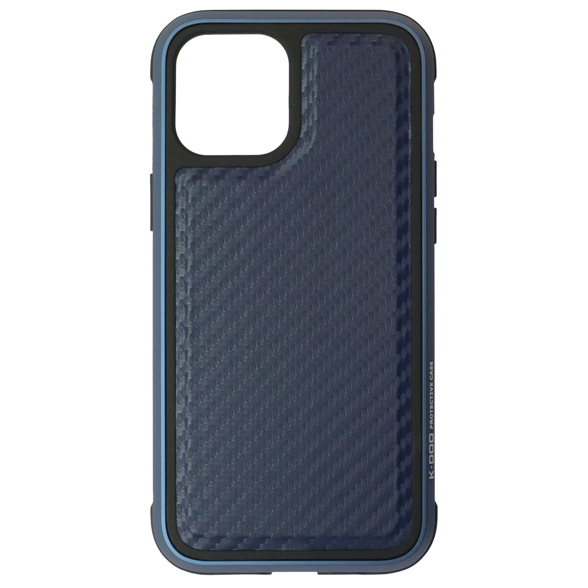 Чехол-накладка K-DOO Mars для APPLE iPhone 12 Pro Max, бархат, силикон, металл, карбон, цвет темно синий Чехол-накладка K-DOO Mars для APPLE iPhone 12 Pro Max, бархат, силикон, металл, карбон, цвет темно синий