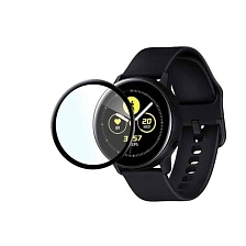 Защитная пленка, стекло 3D PMMA для SAMSUNG Watch 40 мм (SM-R500/SM-R830), цвет окантовки черный. Защитная пленка, стекло 3D PMMA для SAMSUNG Watch 40 мм (SM-R500/SM-R830), цвет окантовки черный.