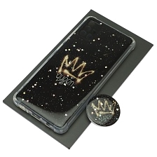 Чехол накладка для SAMSUNG Galaxy A51, силикон, фактурный глянец, с поп сокетом, рисунок QUEEN Чехол накладка для SAMSUNG Galaxy A51, силикон, фактурный глянец, с поп сокетом, рисунок QUEEN