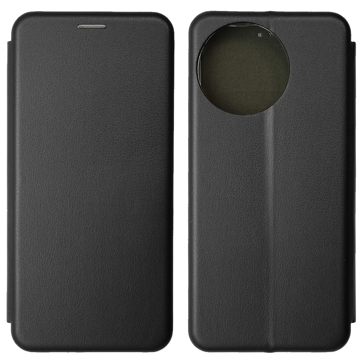 Чехол книжка STYLISH для Realme 11 4G, экокожа, визитница, цвет черный