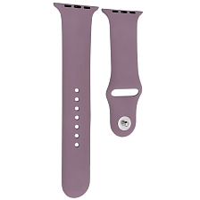 Ремешок для Apple Watch спортивный "Sport", размер 42-44 mm, цвет серо фиолетовый Ремешок для Apple Watch спортивный "Sport", размер 42-44 mm, цвет серо фиолетовый