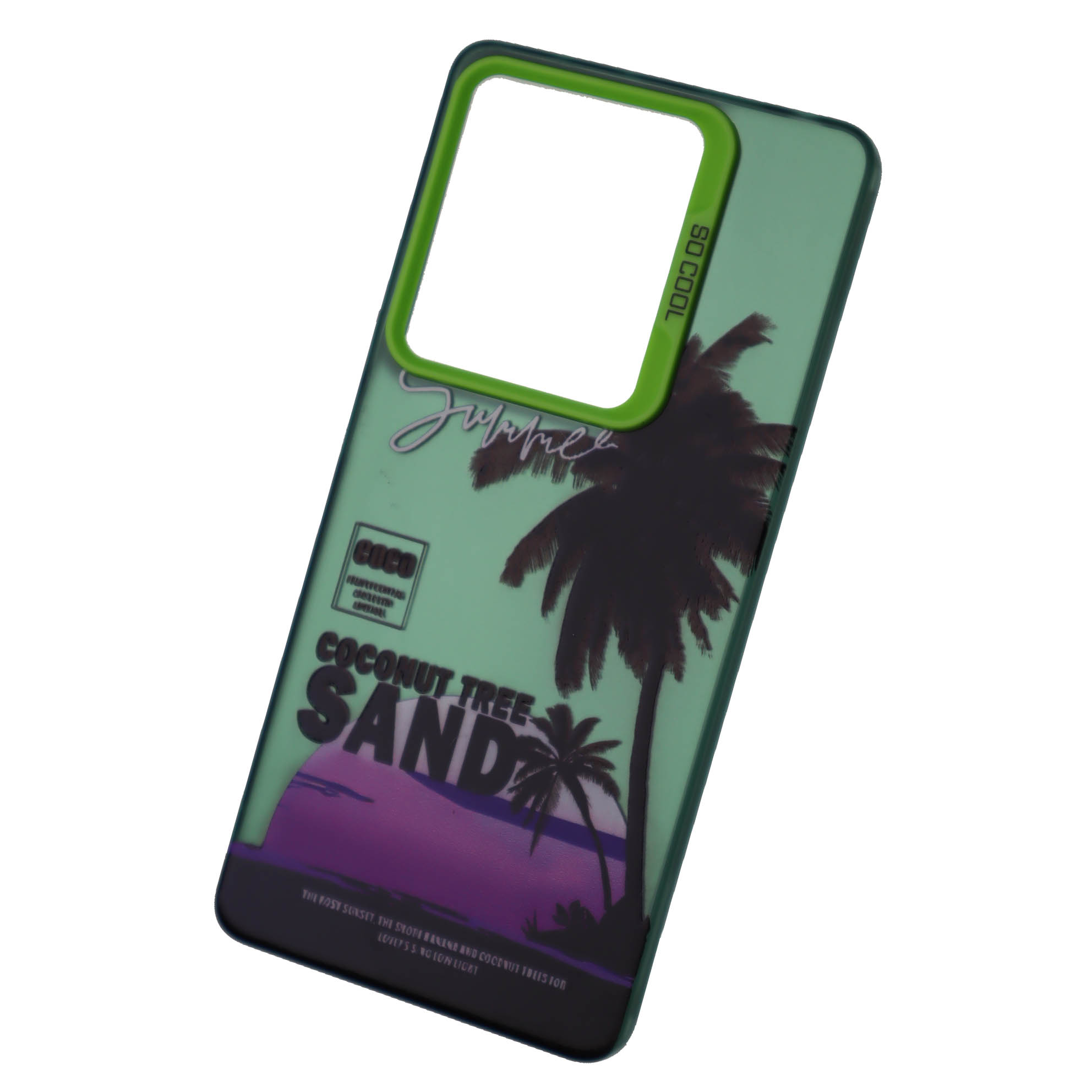 Чехол накладка для XIAOMI Redmi Note 13 Pro 4G, POCO M6 Pro 4G, пластик, силикон, рисунок COCONUT TREE SAND Чехол накладка для XIAOMI Redmi Note 13 Pro 4G, POCO M6 Pro 4G, пластик, силикон, рисунок COCONUT TREE SAND