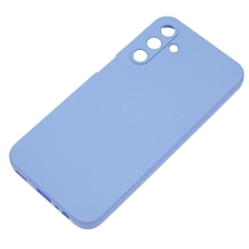 Чехол накладка NANO для SAMSUNG Galaxy A15, защита камеры, силикон, бархат, цвет васильковый Чехол накладка NANO для SAMSUNG Galaxy A15, защита камеры, силикон, бархат, цвет васильковый