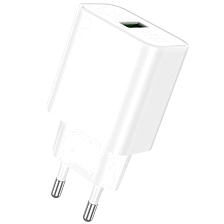 СЗУ (Сетевое зарядное устройство) BOROFONE BA72A QC3.0, 18W, 1 USB, цвет белый СЗУ (Сетевое зарядное устройство) BOROFONE BA72A QC3.0, 18W, 1 USB, цвет белый