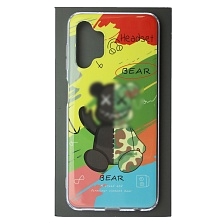 Чехол накладка для SAMSUNG Galaxy A13 4G, силикон, глянцевый, рисунок BEAR Чехол накладка для SAMSUNG Galaxy A13 4G, силикон, глянцевый, рисунок BEAR