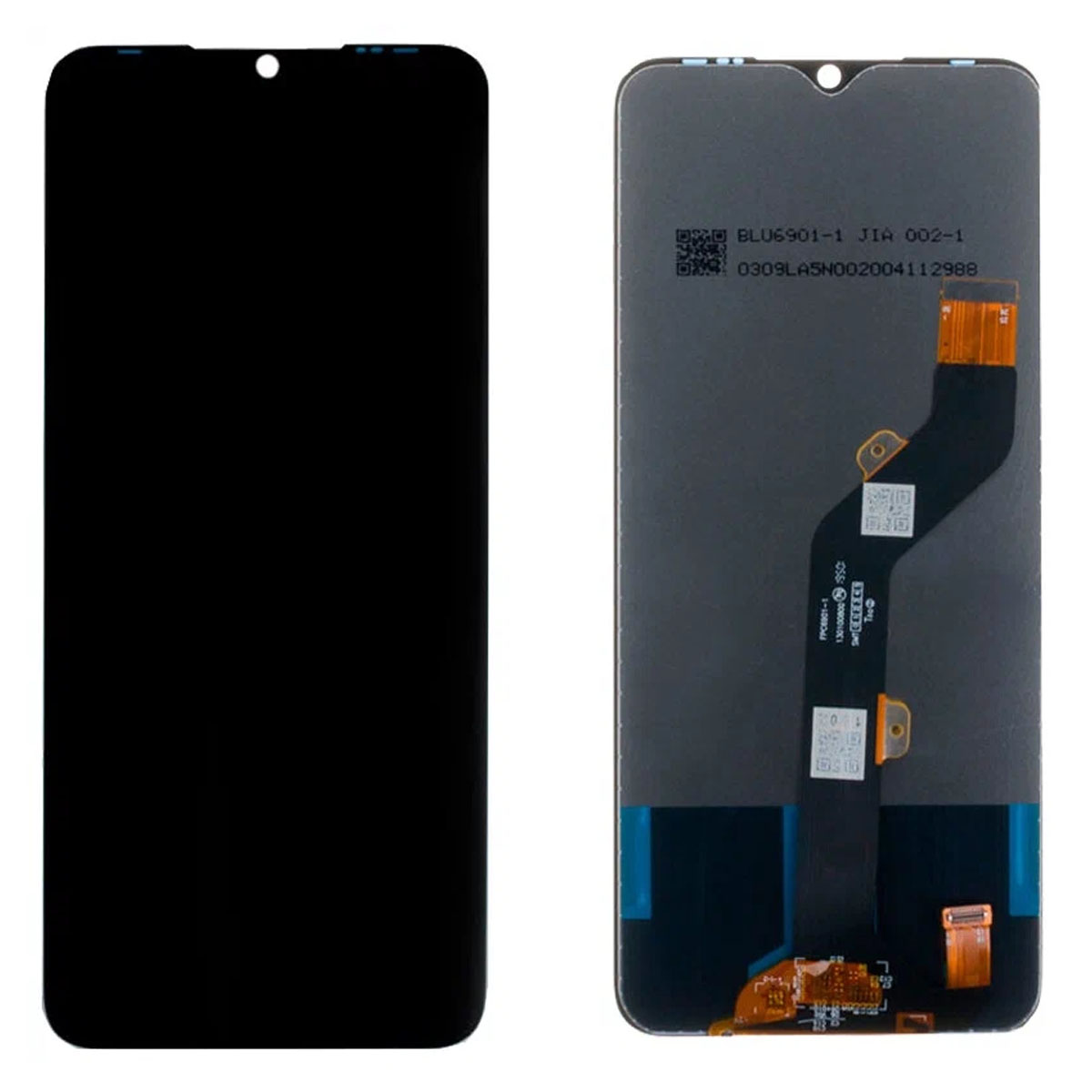 Дисплей в сборе с тачскрином для TECNO Pouvoir 4 (LC7), цвет черный