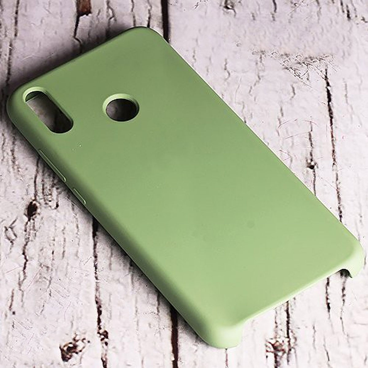 Чехол накладка GPS для HUAWEI Honor 8A,  Y6 2019, силикон, матовый, цвет фисташковый