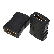 Переходник соединитель H12 HDMI F-F, HDMI (F) мама - HDMI (F) мама, цвет черный Переходник соединитель H12 HDMI F-F, HDMI (F) мама - HDMI (F) мама, цвет черный