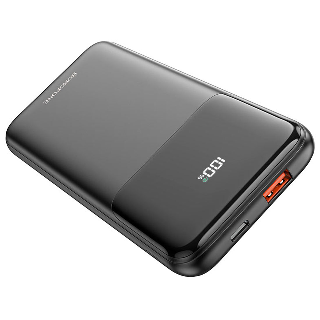 Внешний портативный аккумулятор, Power Bank BOROFONE BJ22 со встроенными кабелями USB Type C, Lightning 8 pin, 10000 mAh, LED дисплей, 22.5W, PD, QC3.0, цвет черный (-30%) Внешний портативный аккумулятор, Power Bank BOROFONE BJ22 со встроенными кабелями USB Type C, Lightning 8 pin, 10000 mAh, LED дисплей, 22.5W, PD, QC3.0, цвет черный (-30%)