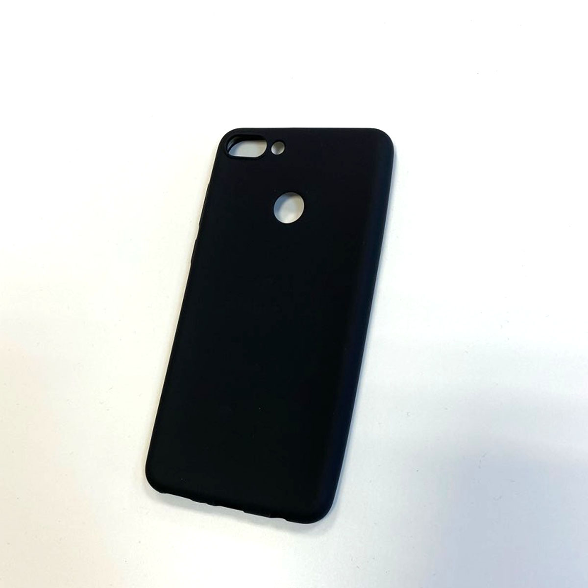 Чехол накладка J-Case THIN для HUAWEI Y9 2018, силикон, цвет черный
