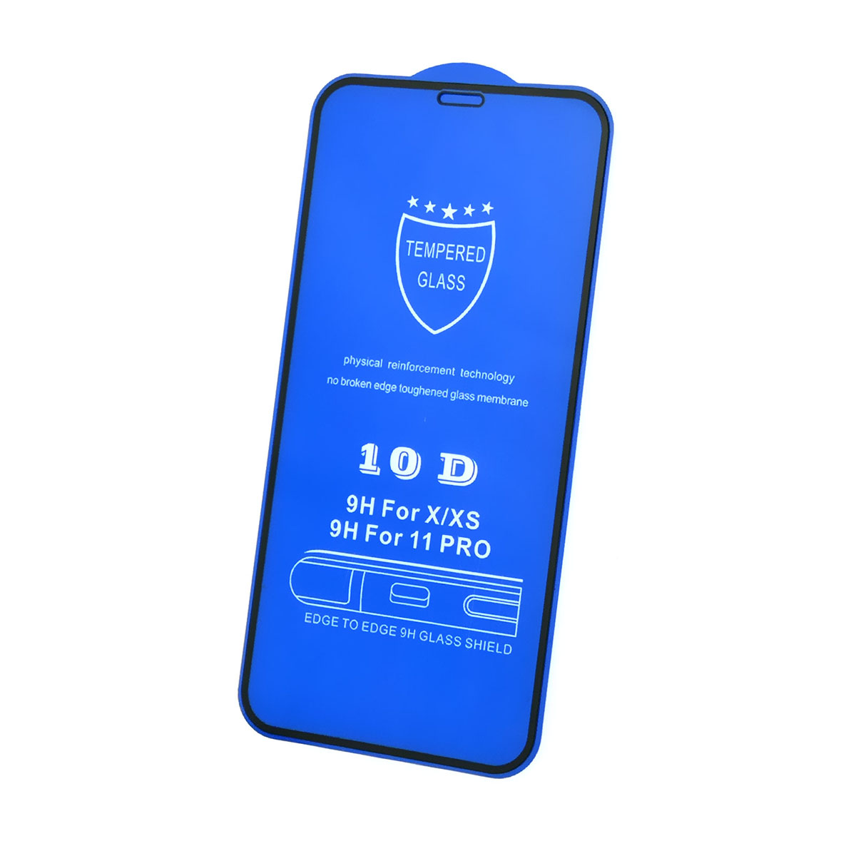Защитное стекло 10D для APPLE iPhone X, iPhone XS, iPhone 11 Pro, цвет окантовки черный Защитное стекло 10D для APPLE iPhone X, iPhone XS, iPhone 11 Pro, цвет окантовки черный