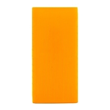 Силиконовый чехол для XIAOMI Power bank 10000 с 2 USB, цвет оранжевый.