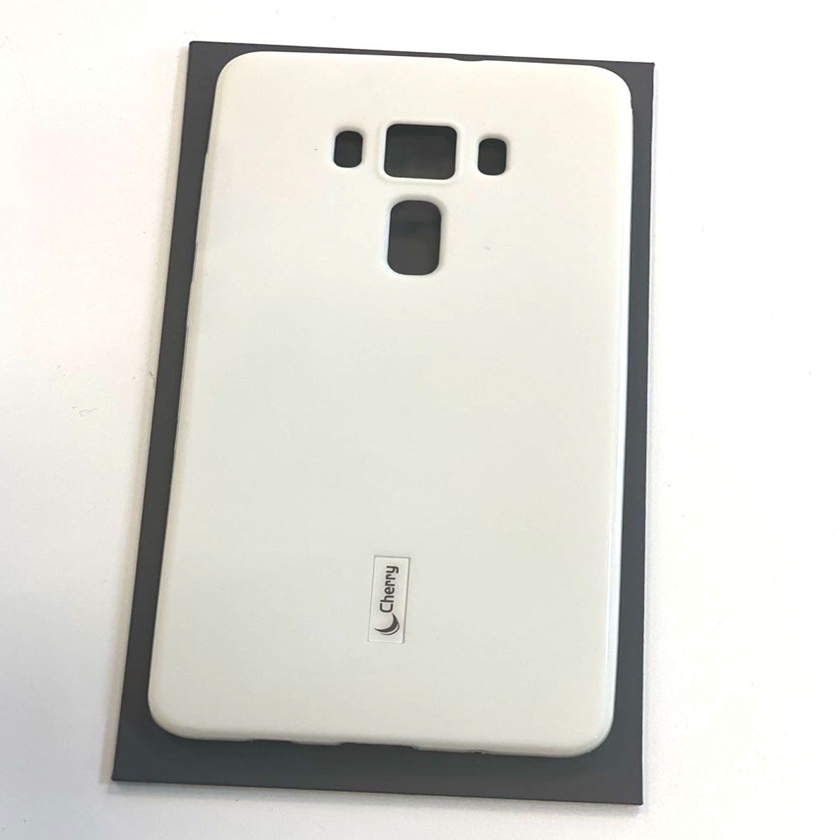 Чехол накладка для ASUS ZenFone 3 DELUXE ZS570KL, силикон, цвет белый