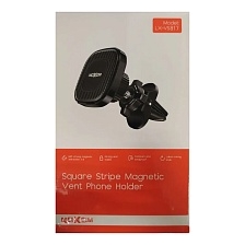 Автомобильный магнитный держатель MOXOM LX-VS817 для смартфона, в решетку воздуховода, цвет черный