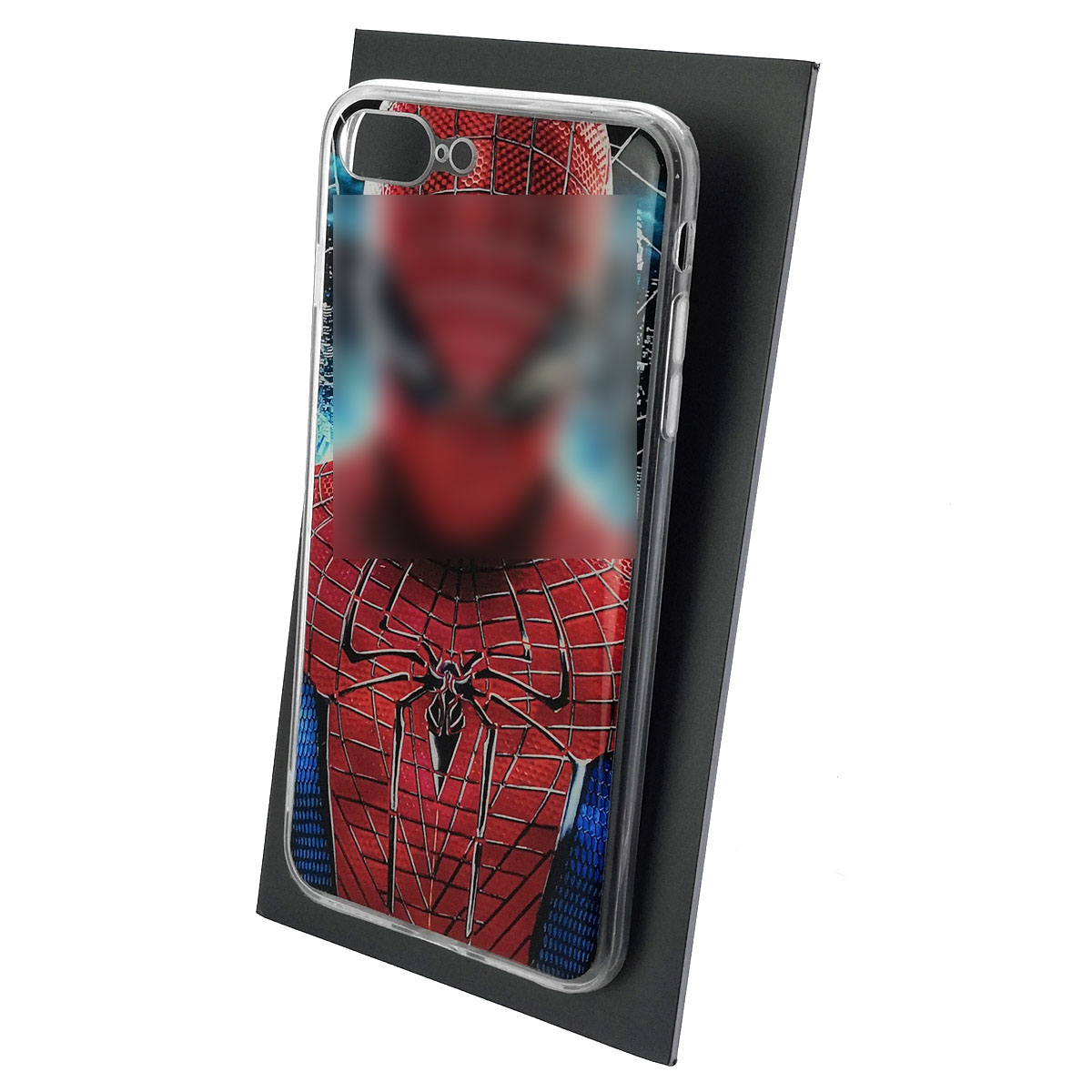 Чехол накладка для APPLE iPhone 7 Plus, iPhone 8 Plus, силикон, глянцевый, рисунок Человек в маске Чехол накладка для APPLE iPhone 7 Plus, iPhone 8 Plus, силикон, глянцевый, рисунок Человек в маске