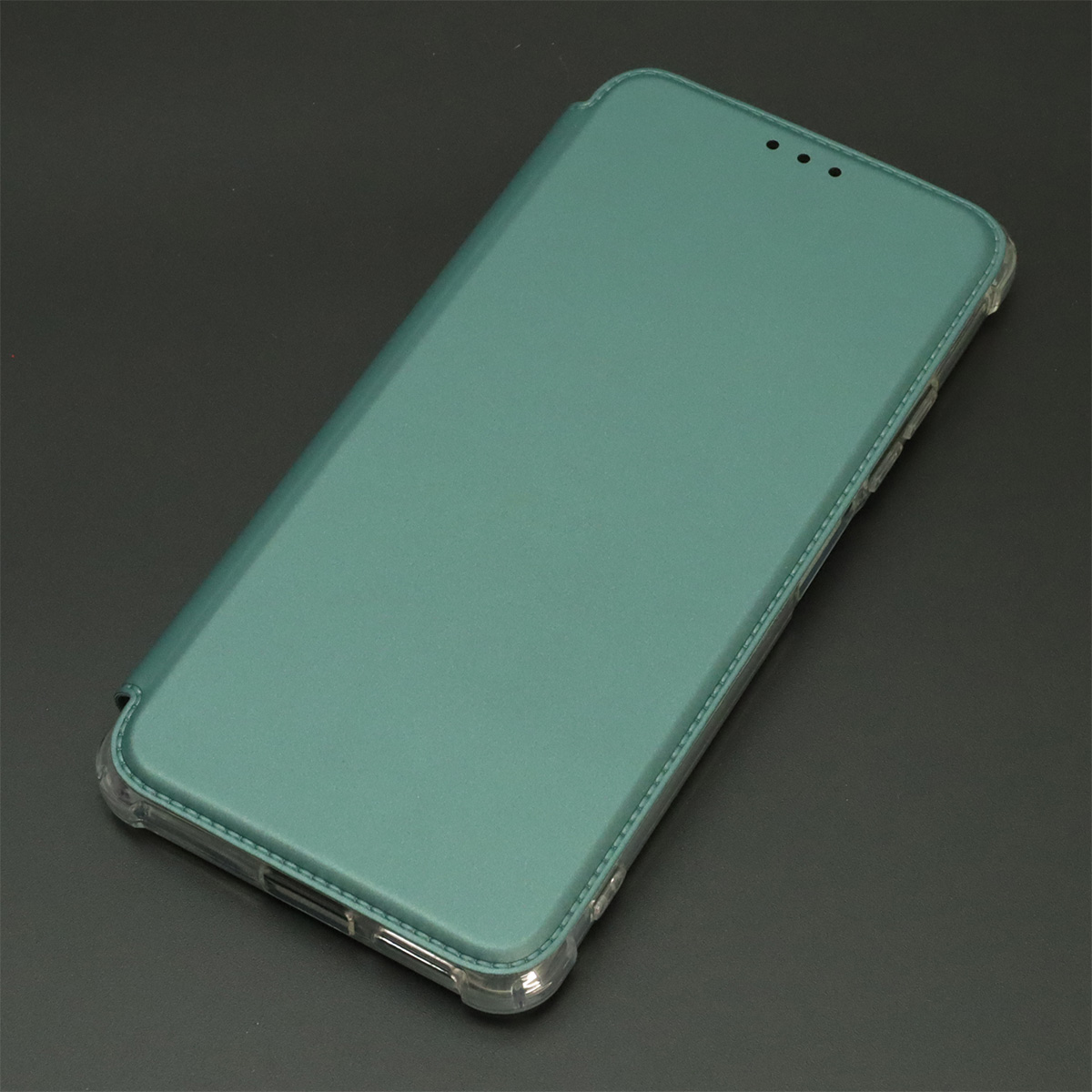 Чехол книжка для XIAOMI Redmi Note 11 Pro, Redmi Note 11 Pro 5G, экокожа, визитница, цвет темно зеленый Чехол книжка для XIAOMI Redmi Note 11 Pro, Redmi Note 11 Pro 5G, экокожа, визитница, цвет темно зеленый