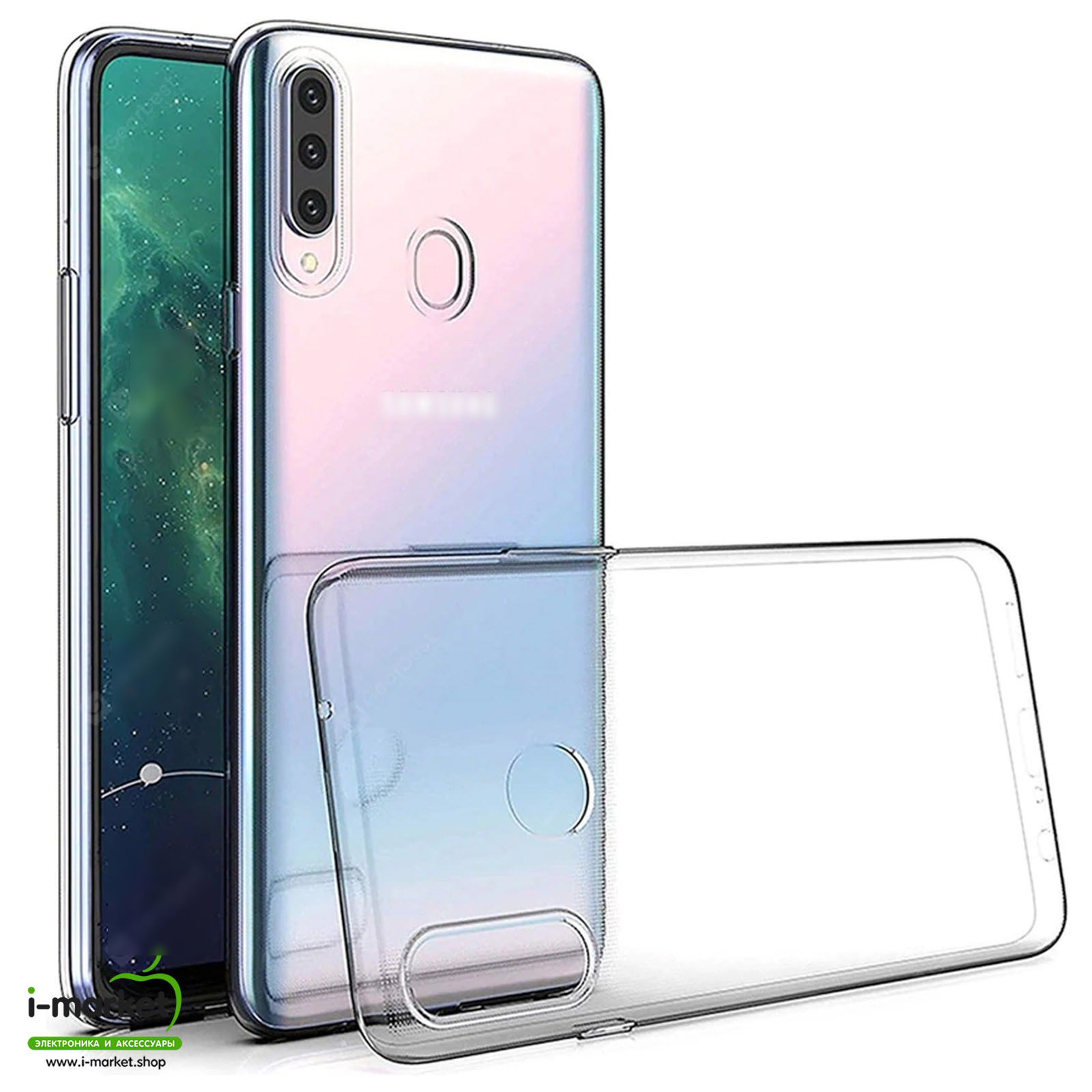 Чехол накладка TPU Case для SAMSUNG Galaxy A20s (SM-A207), силикон, цвет прозрачный.