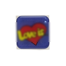 Стикер наклейка 3D для телефона, чехла, рисунок Love is... Стикер наклейка 3D для телефона, чехла, рисунок Love is...