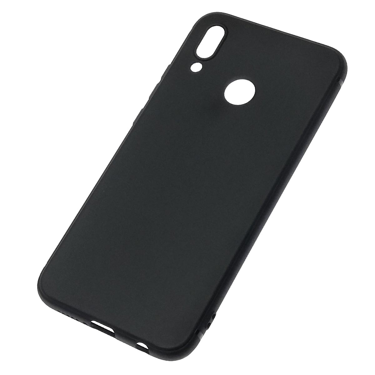 Чехол накладка для HUAWEI P20 Lite, Nova 3E (ANE-LX1), силикон, матовый, цвет черный