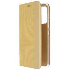 Чехол книжка MESH для SAMSUNG Galaxy A53 5G (SM-A536E), текстиль, силикон, бархат, визитница, цвет золотистый Чехол книжка MESH для SAMSUNG Galaxy A53 5G (SM-A536E), текстиль, силикон, бархат, визитница, цвет золотистый