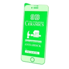 Защитное стекло 9D Ceramics для APPLE iPhone 6, iPhone 7, iPhone 8, iPhone SE 2020, цвет окантовки белый Защитное стекло 9D Ceramics для APPLE iPhone 6, iPhone 7, iPhone 8, iPhone SE 2020, цвет окантовки белый