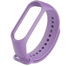 Ремешок на запястье, браслет для XIAOMI Mi Band 3, 4, силикон, цвет светло фиолетовый Ремешок на запястье, браслет для XIAOMI Mi Band 3, 4, силикон, цвет светло фиолетовый