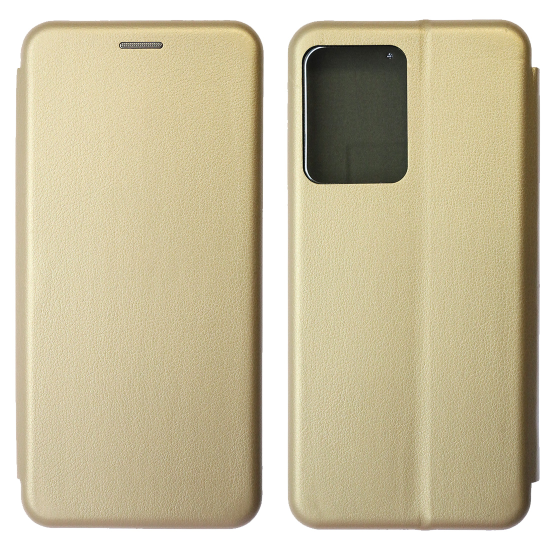 Чехол книжка STYLISH для XIAOMI POCO X5 Pro 5G, экокожа, визитница, цвет золотистый