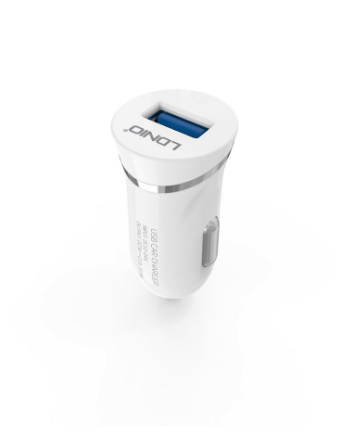 АЗУ "LDNIO" 1 USB выхода 2,1А + кабель Apple 8 pin DL-C12 (белое/коробка).